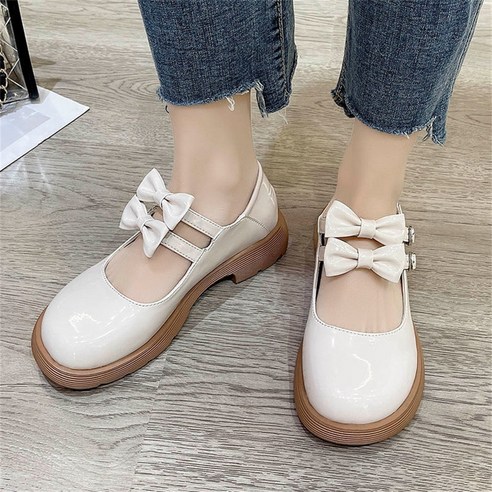 봄과 가을에 스타일과 편안함을 한 단계 업그레이드하는 besteffie 메리제인 슈즈