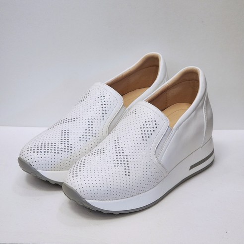 엘칸토 여성 소가죽 논슬립 키높이 슬립온 5cm ZCWS76UD13 2001아울렛부평점