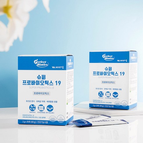 건강과 안녕을 위한 필수품: 비타민마을 퍼펙트바이오틱스 슈퍼 프로바이오틱스19