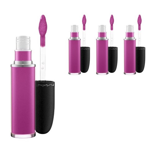 맥 레트로 매트 리퀴드 립컬러 5.0ml, 5ml, Slippery Orchid, 4개