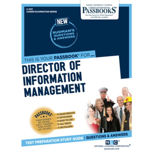 Director of Information Management Volume 4311 Paperback, Passbooks, English, 9781731843111