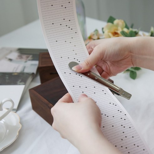 DIY 직접 작곡하는 원목 수동 오르골 (30노트)