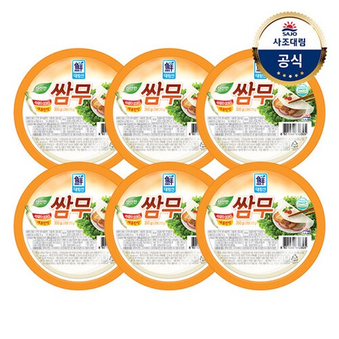 사조대림 쌈무 새콤한맛, 350g, 12개 Best Top5