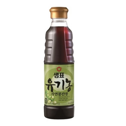 샘표 유기농 간장, 2개, 500ml