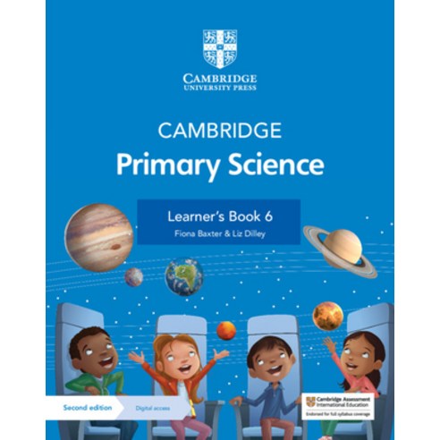 (영문도서) Cambridge Primary Science Learner''s Book 6 with Digital Access (1 Year) Paperback, Cambridge University Press, English, 9781108742979