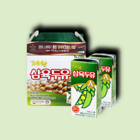 삼육두유 고소한 맛 A, 190ml, 16개