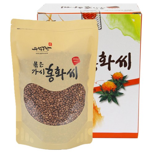 의성농산 토종 볶은 홍화씨 500g, 1개