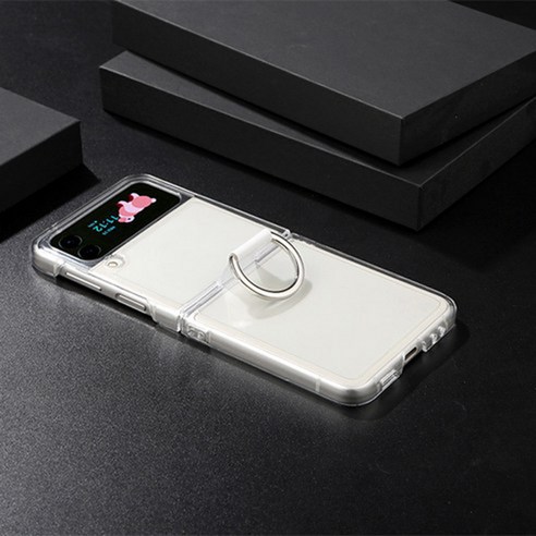 휴대폰을 충격과 긁힘으로부터 안전하게 보호하는 슬림핏 하드 링 케이스