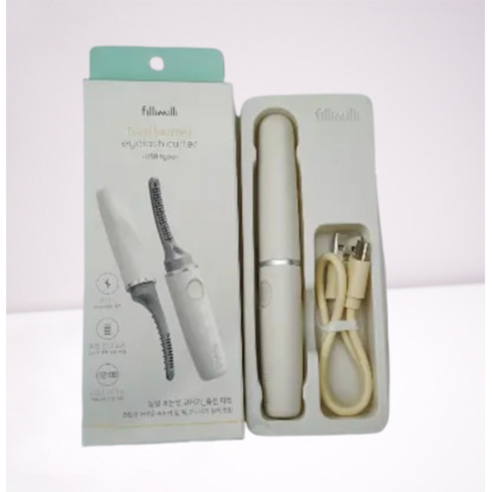 [재구매율 97%] 필리밀리 Fillimilli DUAL HEATED EYELASH CURLER USB TYPE 듀얼 속눈썹 고데기 충전타입 뿌리부터 짱짱 밀착컬링
