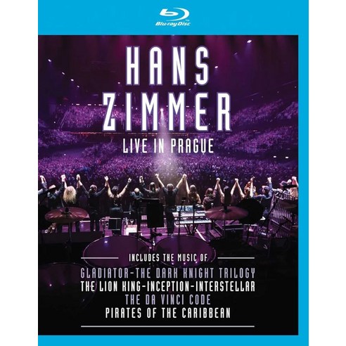 Hans Zimmer 한스 짐머 Live in 프라하 블루레이