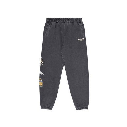 (정품)코닥 트립 피그먼트워싱 조거 팬츠 우먼 CHARCOAL TRIP PIGMENT WASHING JOGGER PANTS WOMAN