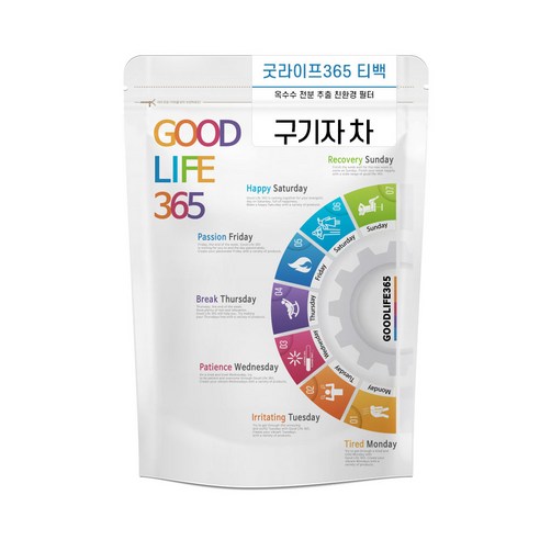 굿라이프365 구기자차 삼각티백 25개입, 1.5g, 1개