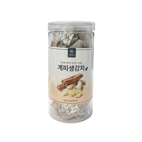 양원농장 실속 원형통 계피생강차, 1개, 30개입, 1.2g