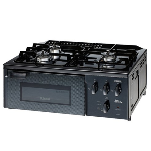 린나이 스마트 플러스 센서 3구 1그릴 가스레인지 RTR-F3100