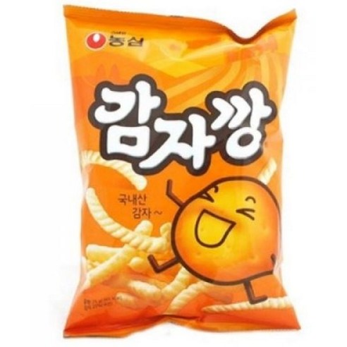 농심 감자깡, 75g, 3개