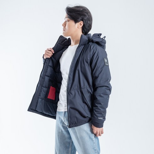 남성 웰론 헤비 대장급 패딩 점퍼 자켓은 출퇴근용이나 작업복으로 사용하기에 적합한 겨울용 방한복입니다.