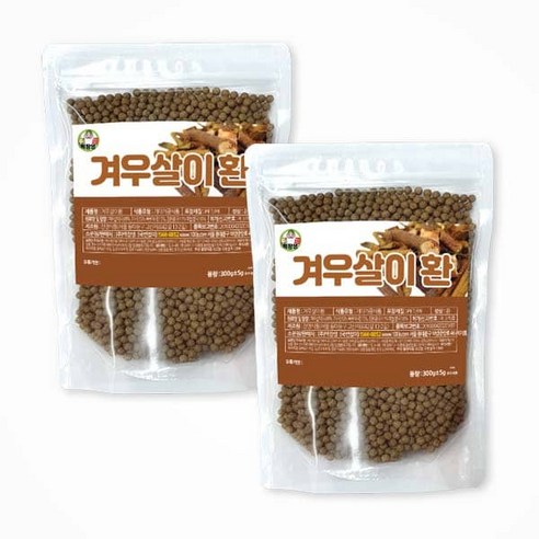 백장생 국내산 겨우살이환 곡기생환, 300g, 2개