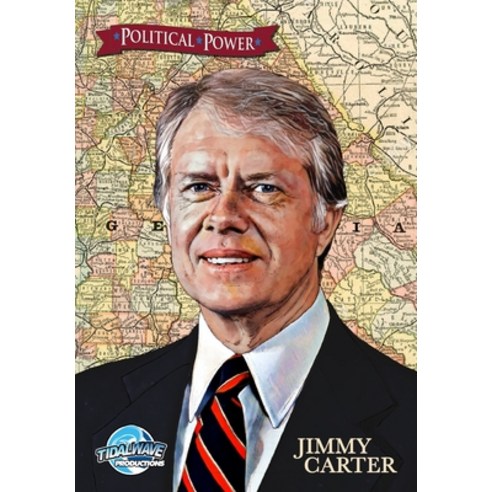 (영문도서) Political Power: Jimmy Carter Paperback, Tidalwave Productions, English, 9781955712576