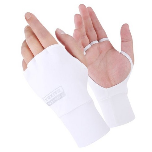 카시야 자외선차단 골프 손등 토시, 여성용 오른손