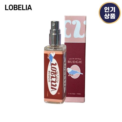 [로벨리아/본사정품] 로벨리아 버지 여성 여자 오드퍼퓸 향수 15ml 살냄새 매화꽃 고혹적 여자 지속력 좋은 분위기 향수, 1통