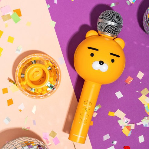 사랑스러운 디자인과 흥겨움을 더하는 아트박스 카카오프렌즈 블루투스 마이크 스피커!