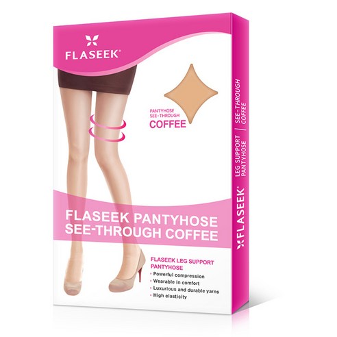 플레시크 보정 압박스타킹 시스루 타입