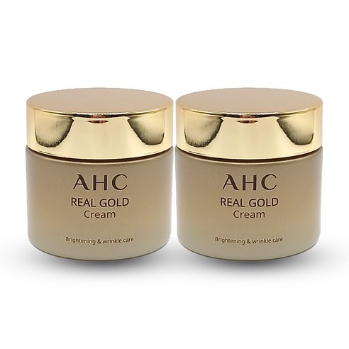 AHC 리얼 골드 크림 50ml+50ml, 50ml, 2개