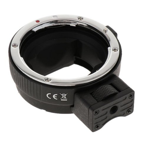 Sony NEX 풀 프레임 카메라 E-마운트에 Canon EF 렌즈용 자동 초점 어댑터, 설명, 블랙, 금속