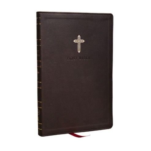(영문도서) KJV Holy Bible Ultra Thinline Black Leathersoft Red Letter Comfort Print Imitation Leather, Thomas Nelson, English, 9781400338320
