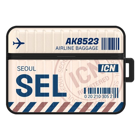 아스카코리아 러기지택 아머 캐리어 에어팟 프로 2세대 케이스, 서울