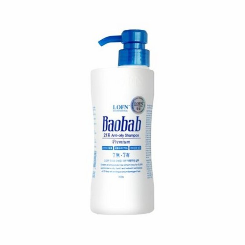 로픈 바오밥 안티오일리 프리미엄 샴푸 지성용, 500ml, 1개
