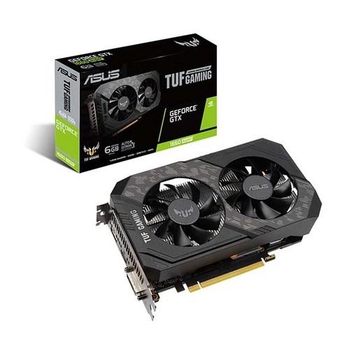 에이수스 TUF Gaming 지포스 GTX 1660 SUPER O6G D6 6GB 그래픽카드 TUF-GTX1660S-O6G-GAMING