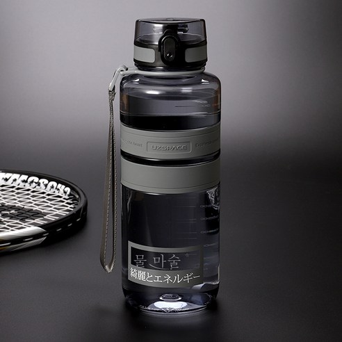 DFMEI 대용량 여름 물컵 플라스틱 1000ml 남녀 피트니스 주전자 아웃도어 컵, 500ml 핑크_1.1L-2L