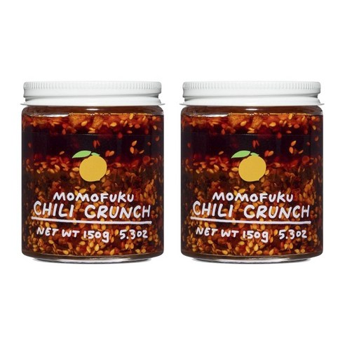 모모푸쿠 칠리 크런치 150g, 2개