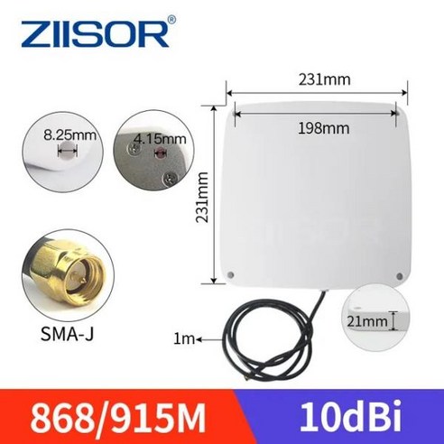 Lora 868 MHz 지향성 핫스팟 안테나 915 RFID 야외 900 Mhz 방수 N 여성 923 장거리, 01 TX900PB2323