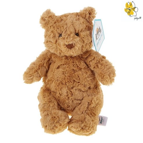 jellycat 젤리캣 바르톨로뮤 베어 애착인형, Tiny, 브라운, 1개