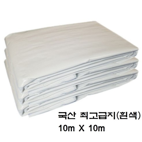 한국조달산업 PVC 타포린 바람막이 방수 천막 옥상 천막, 흰색 캠핑용 최고급지 10m x 10m 1개 야외천막 한국조달산업 PVC 타포린 바람막이 방수 천막 옥상 천막, 흰색 캠핑용 최고급지 10m x 10m 1개 야외천막