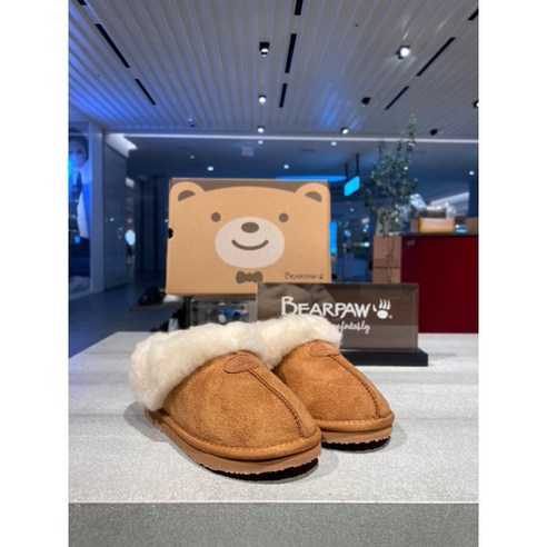 베어파우(BEARPAW) JULIE MULE KIDS 키즈 털 슬리퍼 K2542002ND-K