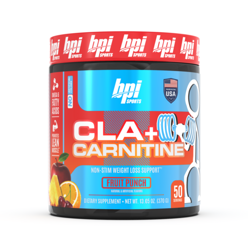 Bpi Sports CLA + 카르니틴 프루트 펀치, 2개, 350g