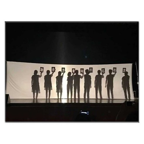 공연 연극 대형 커튼 흰색 배경 그림자천 그림자극 무대 스크린 조명 천, 10. 흰색 천 높이 2.5m x 길이 5m