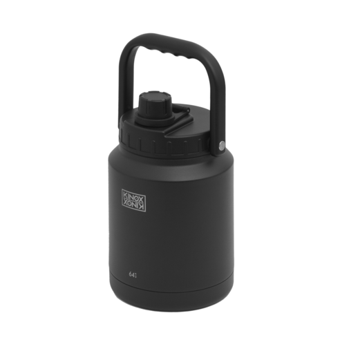 키녹스 물통 워터저그, 블랙, 1개, 1.9L