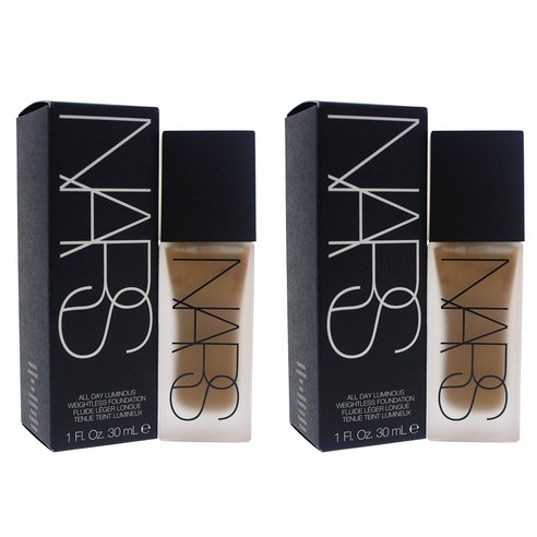 나스 올 데이 루미너스 웨이틀리스 파운데이션 30ml, 1 Syracuse/Medium-Dark, 2개