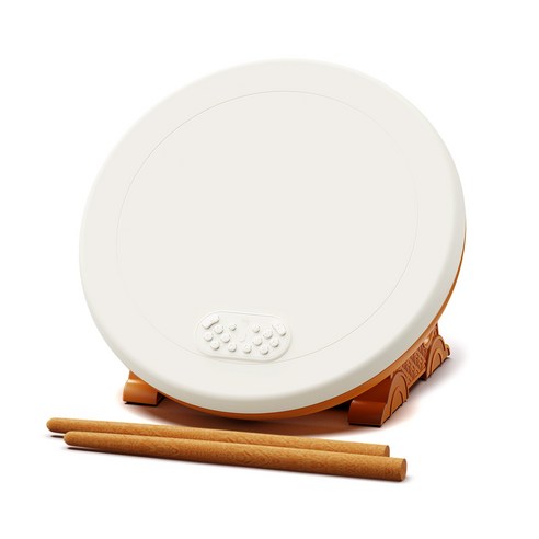 이이네 태고 컨트롤러 태고의 달인 전용 북 35cm 초광폭 드럼 표면 고속 출력 Switch/PS4/PC 호환, 1개, 태고 프로, L768