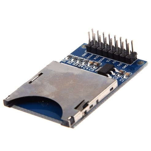 Arduino ARM MCU 용 1PCS SD 카드 소켓 모듈 슬롯 리더, 하나, 보여진 바와 같이