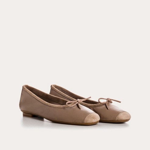 흐꺙 Harmony - Beige Fonce Cuir