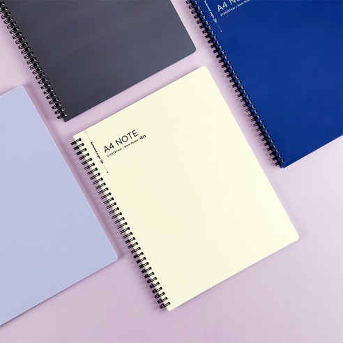 SM 5500 컬러PPA4스프링노트 SP, 다크그레이, 다크그레이, 1개