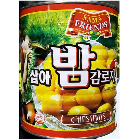 밤감로자캔 ( 삼아 2.9kg ) 1개 [업소용]