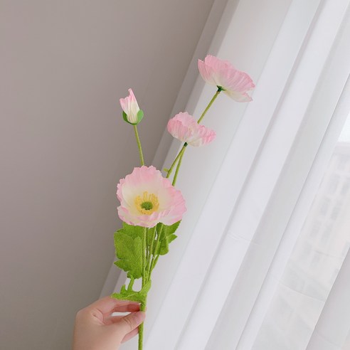 DFMEI 인사이드 꽃다발 가짜 화우미인 방 꾸미기 피크닉 포토도구 펜션소프트룩, DFMEI 핑크, 하나