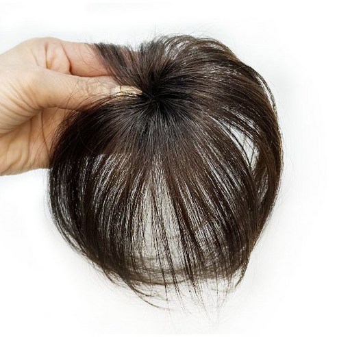 센스모드니 인모 정수리 부분 뽕가발 여자 정수리 가발, 블랙, 1개