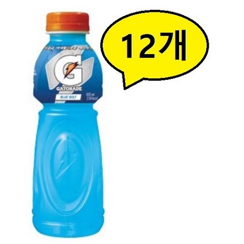 게토레이 블루 볼트, 600ml, 12개
